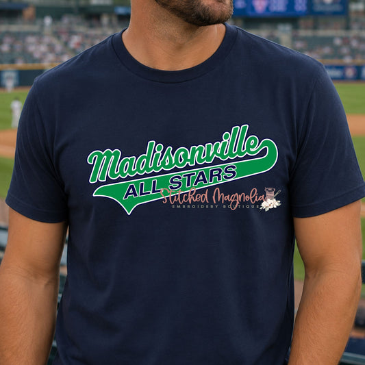 Coquille MYB Madisonville All Stars LOGO Unisex Tee