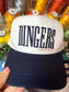 Dingers Custom Puff Embroidery Baseball Hat