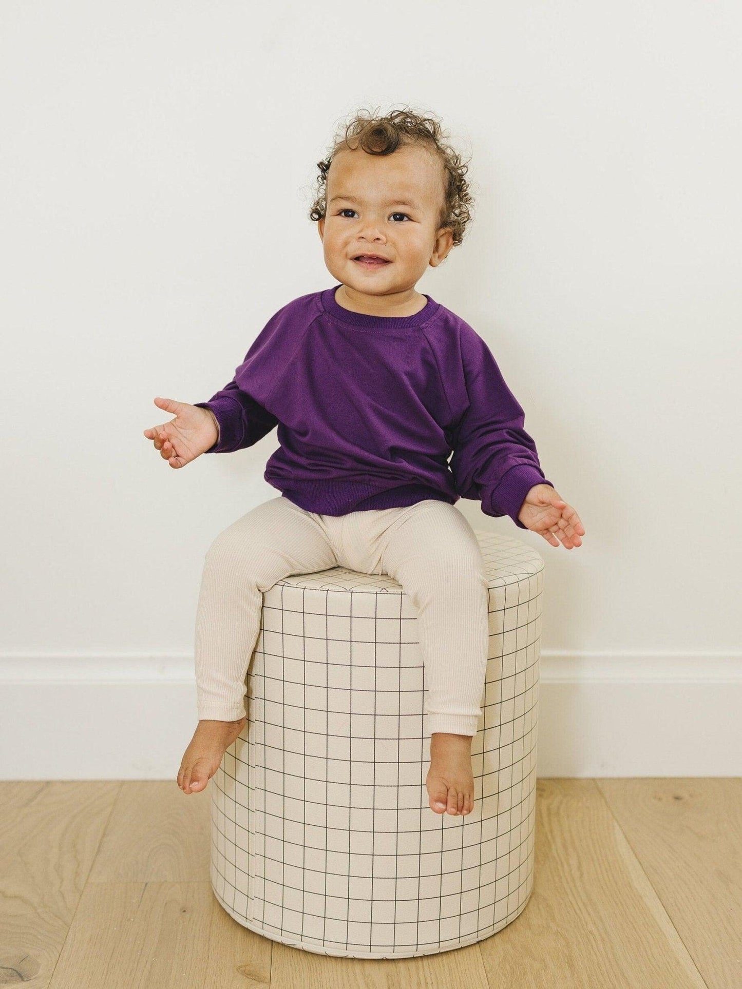 Ribbed Bamboo Leggings for Kids - Multiple Colors
