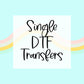 Single DTF Transfer - Pre K Rainbow Bow | Heat Press Ready