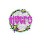 Preppy Mascot Circle Digital PNG File