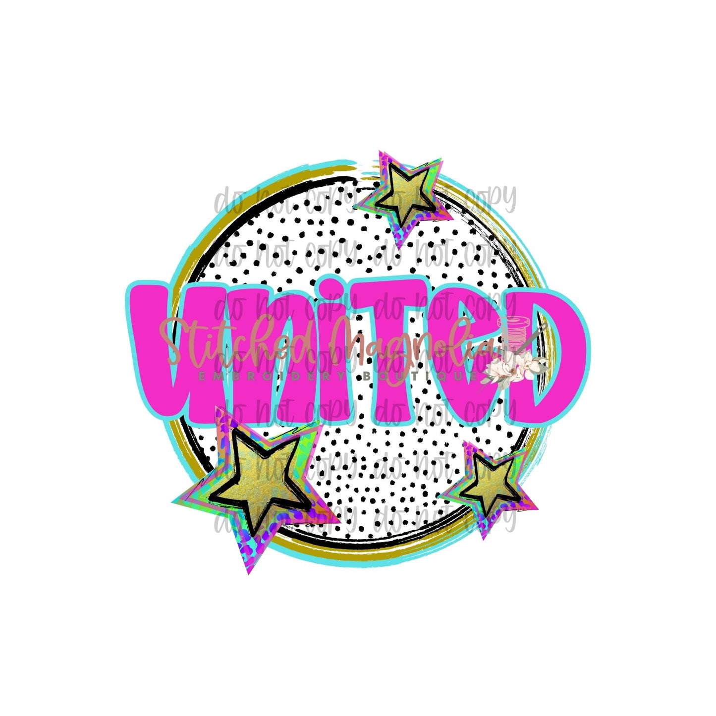 Preppy Mascot Circle Digital PNG File