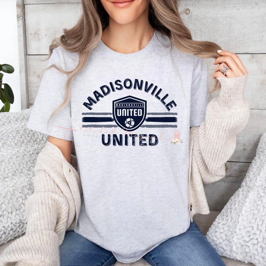 Madisonville United Vintage Soccer Design - Unisex Tee